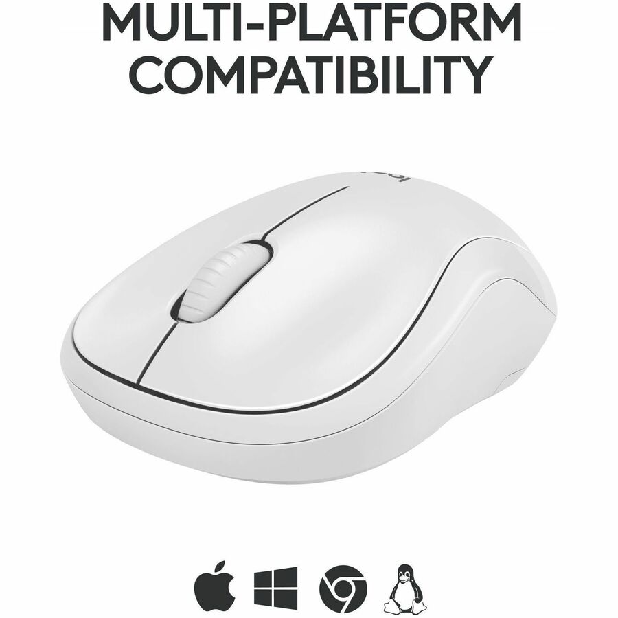 Alternate-Image5 Image for Logitech M240 Silent Bluetooth Mouse, Wireless, Compact, Portable, Smooth Tracking, Off-white