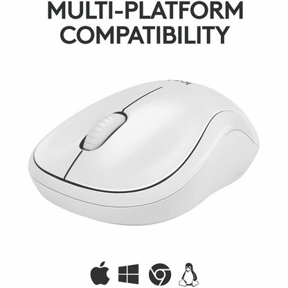 Alternate-Image5 Image for Logitech M240 Silent Bluetooth Mouse, Wireless, Compact, Portable, Smooth Tracking, Off-white