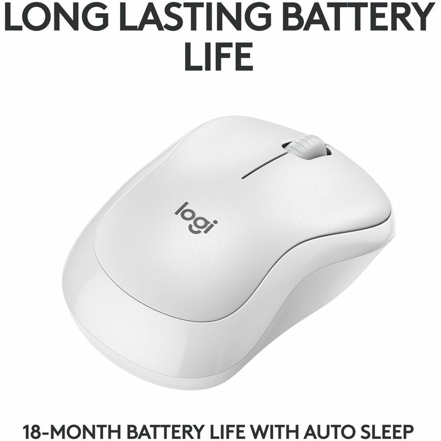 Alternate-Image3 Image for Logitech M240 Silent Bluetooth Mouse, Wireless, Compact, Portable, Smooth Tracking, Off-white