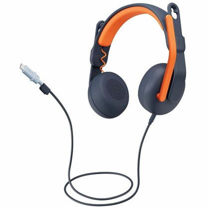 Main Image for Logitech Zone Learn Wired Headset with Microphone for Learners, Comfortable and Adjustable Fit for Kids, USB C