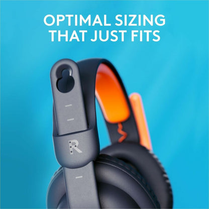 Alternate-Image2 Image for Logitech Zone Learn Wired Headset with Microphone for Learners, Comfortable and Adjustable Fit for Kids, USB C