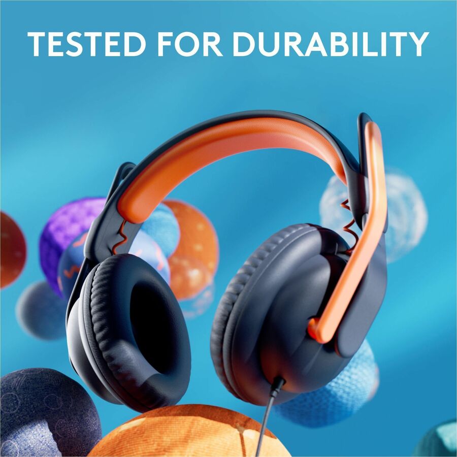 Alternate-Image4 Image for Logitech Zone Learn Wired Headset with Microphone for Learners, Comfortable and Adjustable Fit for Kids, USB C