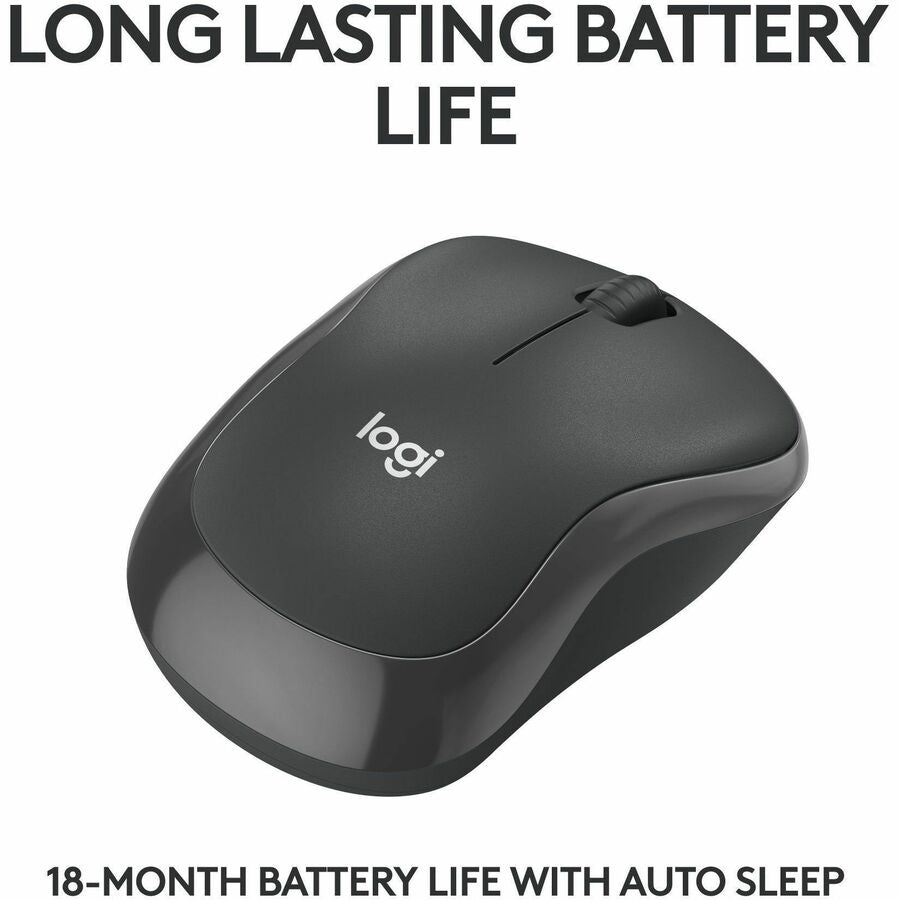Alternate-Image3 Image for Logitech M240 Silent Bluetooth Mouse, Wireless, Compact, Portable, Smooth Tracking, Graphite