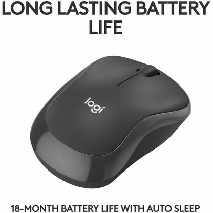 Alternate-Image3 Image for Logitech M240 Silent Bluetooth Mouse, Wireless, Compact, Portable, Smooth Tracking, Graphite