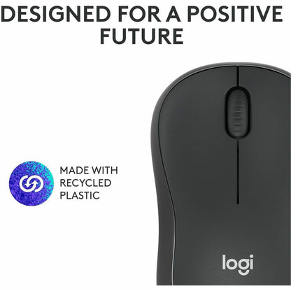 Alternate-Image7 Image for Logitech M240 Silent Bluetooth Mouse, Wireless, Compact, Portable, Smooth Tracking, Graphite