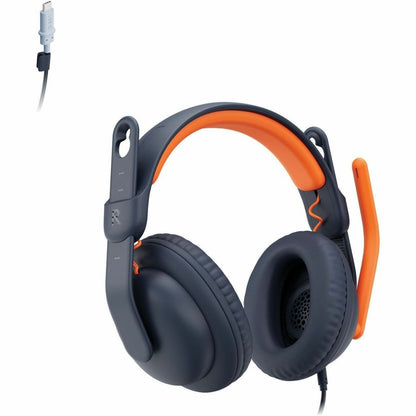 Main Image for Logitech Zone Learn Wired Headset with Microphone for Learners, Comfortable and Adjustable Fit for Kids, 3.5mm AUX, for Windows/MacOS/iPadOS/Android/Mobile