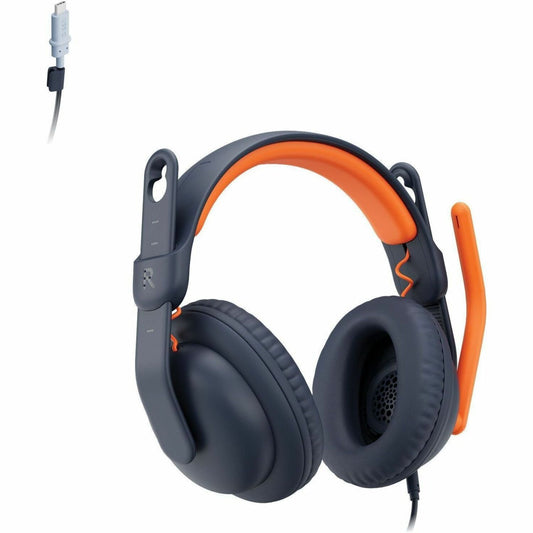 Main Image for Logitech Zone Learn Wired Headset with Microphone for Learners, Comfortable and Adjustable Fit for Kids, 3.5mm AUX, for Windows/MacOS/iPadOS/Android/Mobile