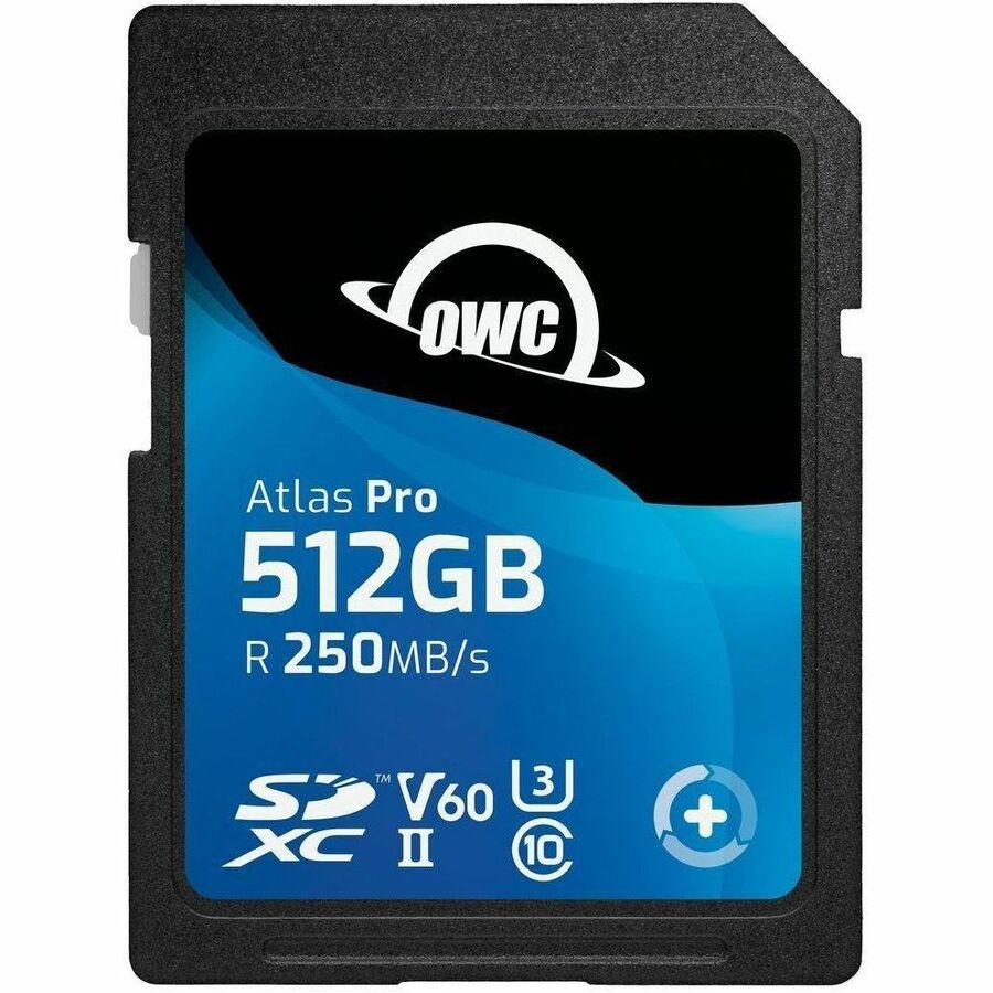 Main Image for OWC 512GB Atlas Pro SDXC UHS-II V60 Memory Card