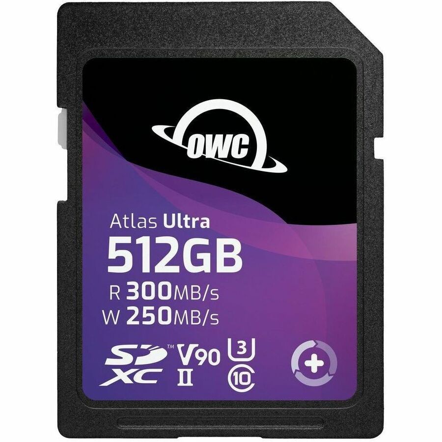 Main Image for OWC 512GB Atlas Ultra SDXC UHS-II V90 Memory Card
