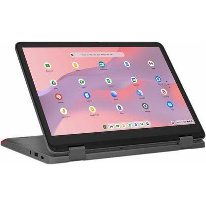 Alternate-Image1 Image for Lenovo 500e Yoga Chromebook Gen 4 82W40009US 12.2" Touchscreen Convertible 2 in 1 Chromebook - WUXGA - 60 Hz - Intel N-Series N100 - 4 GB - 32 GB Flash Memory - English Keyboard - Graphite Gray