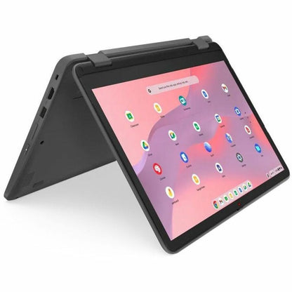 Alternate-Image1 Image for Lenovo 500e Yoga Chromebook Gen 4 82W4000AUS 12.2" Touchscreen Convertible 2 in 1 Chromebook - WUXGA - 60 Hz - Intel N-Series N100 - 4 GB - 32 GB Flash Memory - English Keyboard - Graphite Gray