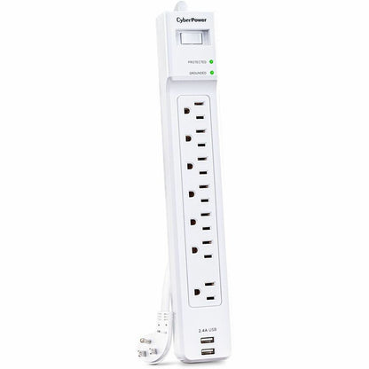 Alternate-Image4 Image for CyberPower P704URC1 Home and Office 7 - Outlet Surge Protector with 2000 J Surge Suppression