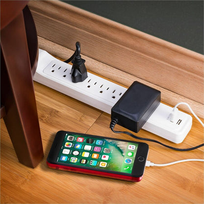 Alternate-Image7 Image for CyberPower P704URC1 Home and Office 7 - Outlet Surge Protector with 2000 J Surge Suppression