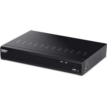 Left Image for TRENDnet 8-Channel UHD PoE NVR, H.264/H.265 4K (8MP), Up to 12TB Storage (HDD Not Included), Supports one 4K Camera Channel, 8 PoE ports, 80W PoE Power Budget, Rackmount Design, 240fps, TV-NVR1508