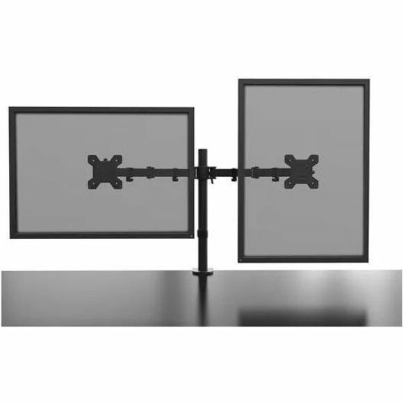 Alternate-Image3 Image for Kanto Desk Mount for Monitor - Black - Landscape/Portrait