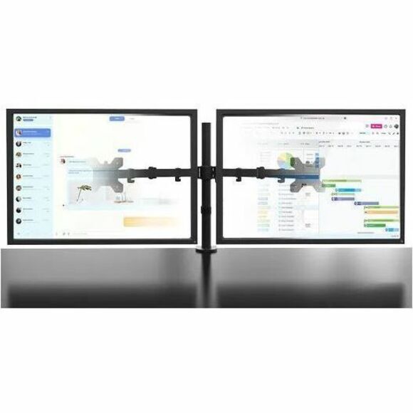 Alternate-Image4 Image for Kanto Desk Mount for Monitor - Black - Landscape/Portrait