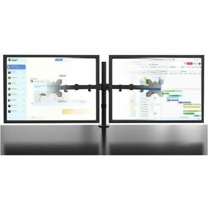 Alternate-Image4 Image for Kanto Desk Mount for Monitor - Black - Landscape/Portrait