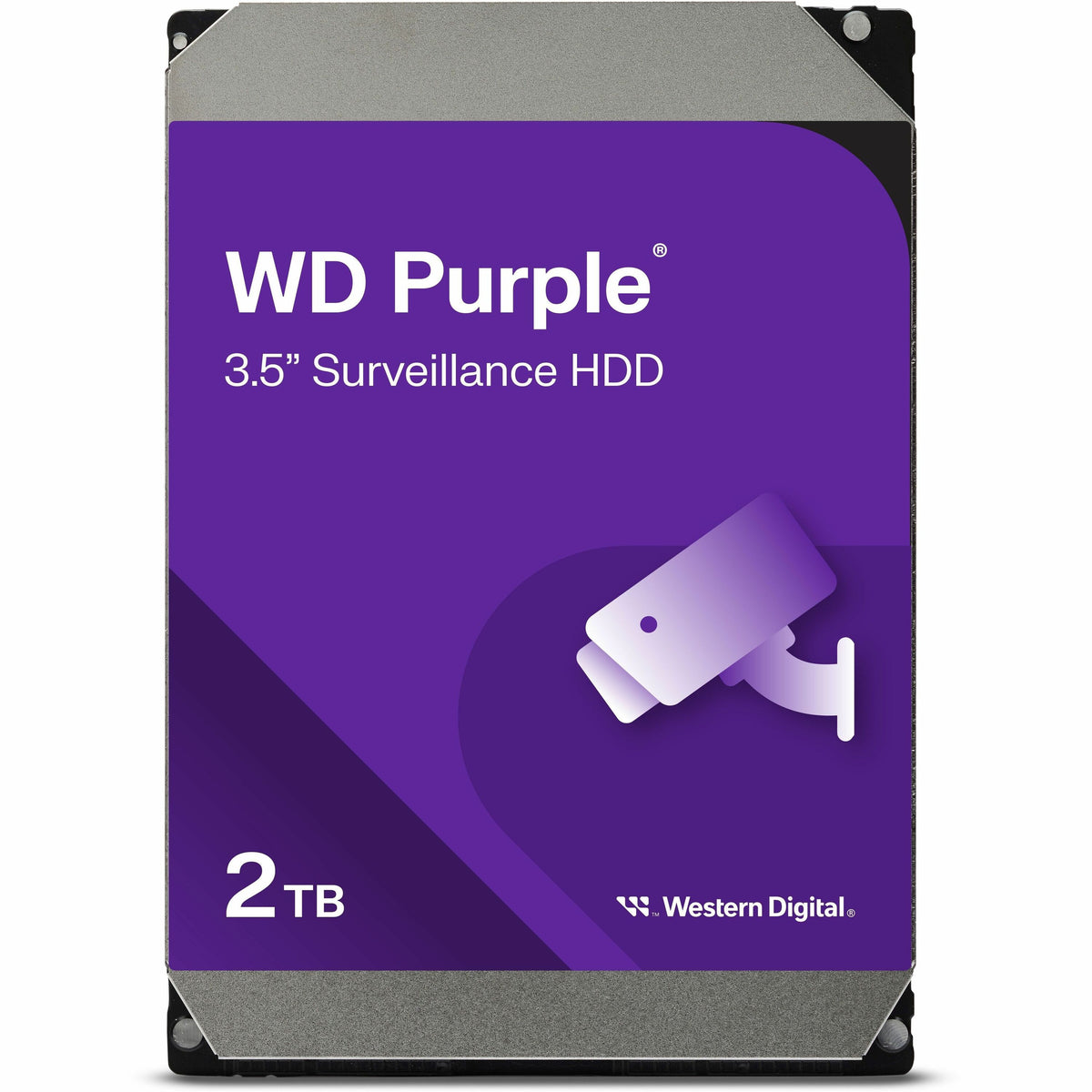 Main Image for WD Purple WD23PURZ 2 TB Hard Drive - 3.5" Internal - SATA - Purple