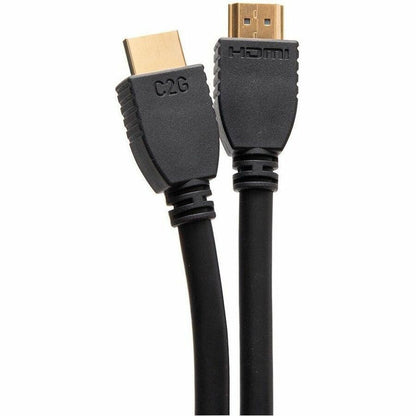 Alternate-Image2 Image for C2G 12ft Plus Series Ultra High Speed HDMI Cable with Ethernet - In-Wall CL2 Rated - 8K 60Hz - M/M - Black