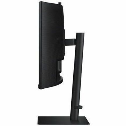 Left Image for Samsung ViewFinity S6 S34C654VAN 34" Class Webcam UW-QHD Curved Screen LCD Monitor - 21:9 - Black