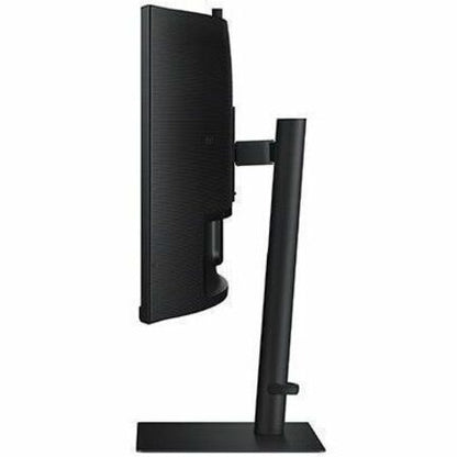 Left Image for Samsung ViewFinity S6 S34C654VAN 34" Class Webcam UW-QHD Curved Screen LCD Monitor - 21:9 - Black