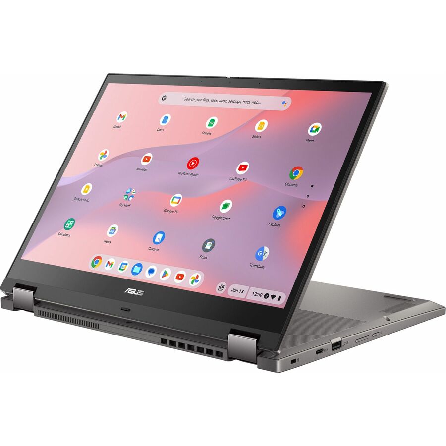 Alternate-Image3 Image for Asus Chromebook Vibe CX34 Flip CX3401 CX3401FBA-GE388T-S 14" Touchscreen Convertible 2 in 1 Chromebook - WUXGA - 144 Hz - Intel Core i3 12th Gen i3-1215U - 8 GB - 128 GB SSD - Pearl White