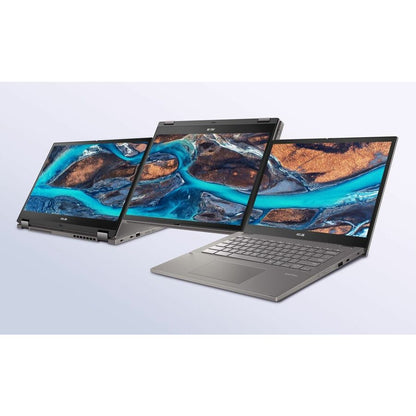 Alternate-Image7 Image for Asus Chromebook Vibe CX34 Flip CX3401 CX3401FBA-GE388T-S 14" Touchscreen Convertible 2 in 1 Chromebook - WUXGA - 144 Hz - Intel Core i3 12th Gen i3-1215U - 8 GB - 128 GB SSD - Pearl White