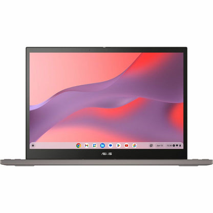 Front Image for Asus Chromebook Vibe CX34 Flip CX3401 CX3401FBA-GE388T-S 14" Touchscreen Convertible 2 in 1 Chromebook - WUXGA - 144 Hz - Intel Core i3 12th Gen i3-1215U - 8 GB - 128 GB SSD - Pearl White
