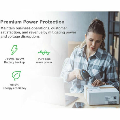 Alternate-Image9 Image for APC Smart-UPS, Line Interactive, 750VA, Rackmount 2U, 120V, 6x NEMA 5-15R outlets, SmartConnect Port+Network Card, AVR, LCD