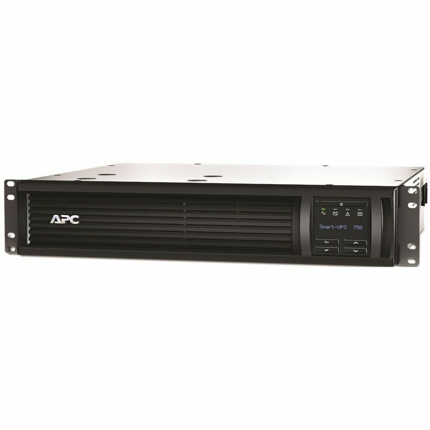 Main Image for APC Smart-UPS, Line Interactive, 750VA, Rackmount 2U, 120V, 6x NEMA 5-15R outlets, SmartConnect Port+Network Card, AVR, LCD