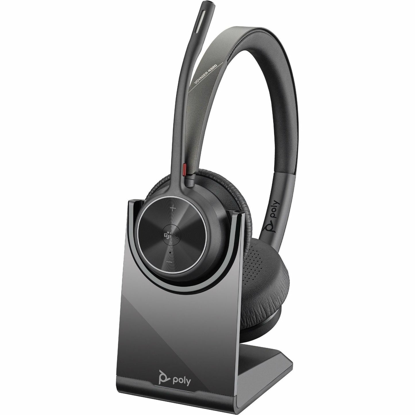 Main Image for Poly Voyager 4320-M Microsoft Teams Certified Headset + BT700 Dongle + Charging Stand