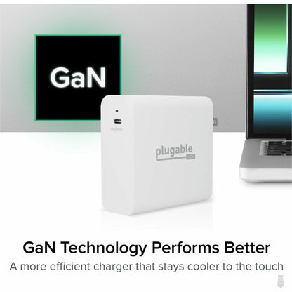 Alternate-Image2 Image for Plugable 140W USB C Charger, GaN Wall Charger for Laptop, PD 3.1 Power Adapter