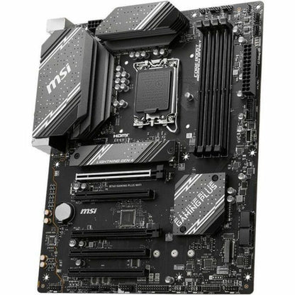 Alternate-Image1 Image for MSI B760 GAMING PLUS WIFI Gaming Desktop Motherboard - Intel B760 Chipset - Socket LGA-1700 - ATX