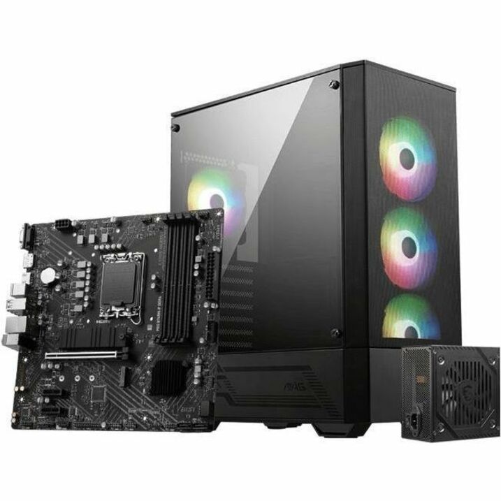 Alternate-Image1 Image for MSI Pro PRO B760M-P DDR4 Gaming Desktop Motherboard - Intel B760 Chipset - Socket LGA-1700 - Mini ATX