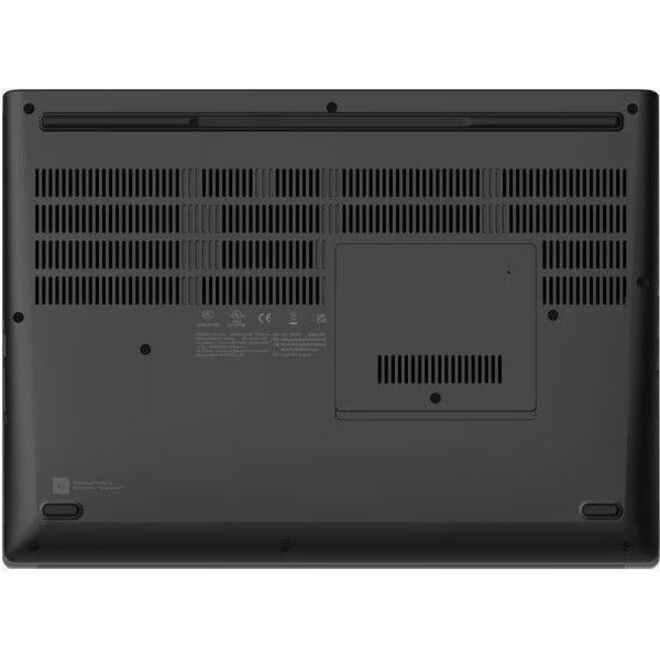 Bottom Image for Lenovo ThinkPad P16 Gen 2 21FA002NUS 16" Mobile Workstation - WQXGA - 165 Hz - Intel Core i9 13th Gen i9-13950HX - vPro Technology - 32 GB - 1 TB SSD - English Keyboard - Villi Black, Storm Gray