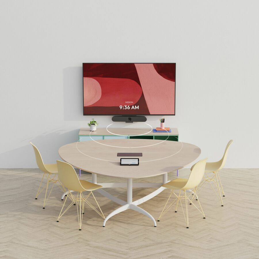 Life-Style Image for Logitech Rally Bar Huddle all-in-one video bar for huddle and small rooms