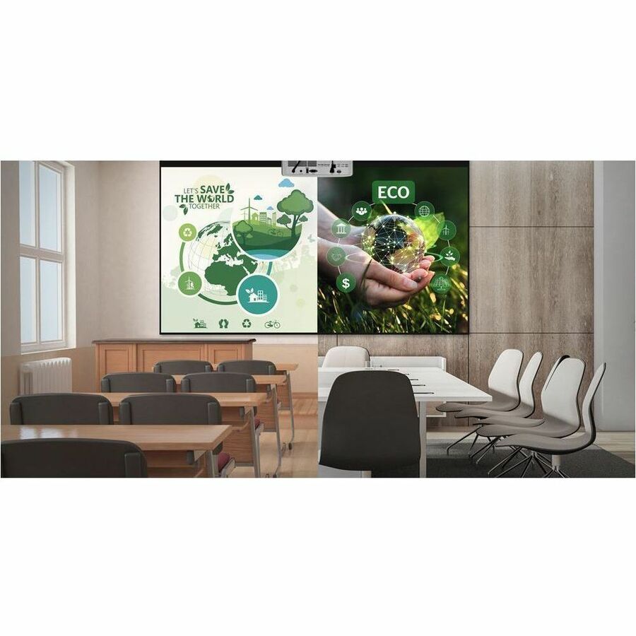 Alternate-Image4 Image for Optoma ZH420 3D DLP Projector - 16:9 - Portable - White