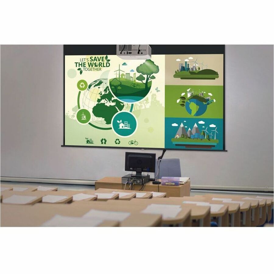 Alternate-Image3 Image for Optoma ZH420 3D DLP Projector - 16:9 - Portable - White