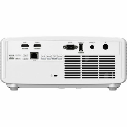 Rear Image for Optoma ZH420 3D DLP Projector - 16:9 - Portable - White