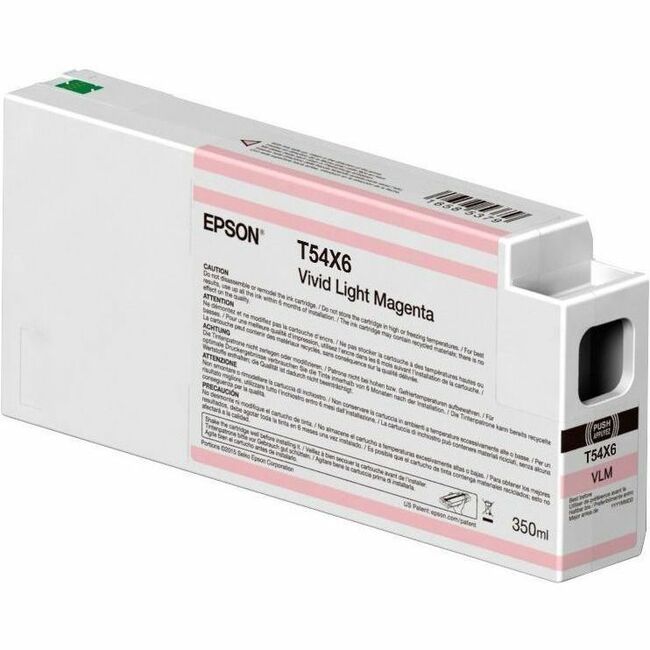 Main Image for Epson UltraChrome HDX/HD T54X600 Original Inkjet Ink Cartridge - Single Pack - Vivid Light Magenta - 1 Pack