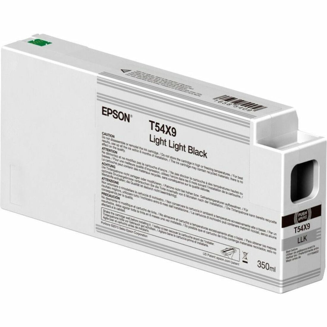 Main Image for Epson UltraChrome HDX/HD T54X900 Original Inkjet Ink Cartridge - Single Pack - Light Black - 1 Pack