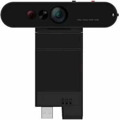 Front Image for Lenovo ThinkVision MC60 (S) Webcam - Black - USB 2.0 Type A