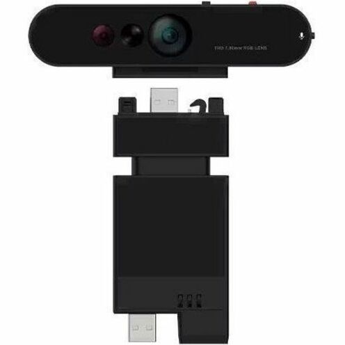 Alternate-Image8 Image for Lenovo ThinkVision MC60 (S) Webcam - Black - USB 2.0 Type A