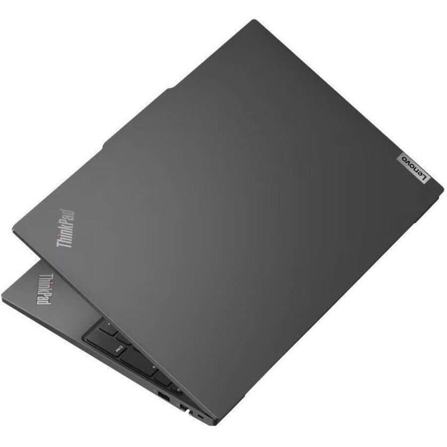 Top Image for Lenovo ThinkPad E16 Gen 1 21JN003XUS 16" Touchscreen Notebook - WUXGA - 60 Hz - Intel Core i7 13th Gen i7-1355U - 16 GB - 512 GB SSD - English Keyboard - Graphite Black