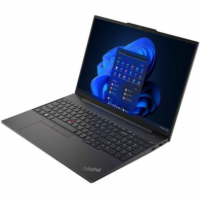 Main Image for Lenovo ThinkPad E16 Gen 1 21JN003XUS 16" Touchscreen Notebook - WUXGA - 60 Hz - Intel Core i7 13th Gen i7-1355U - 16 GB - 512 GB SSD - English Keyboard - Graphite Black
