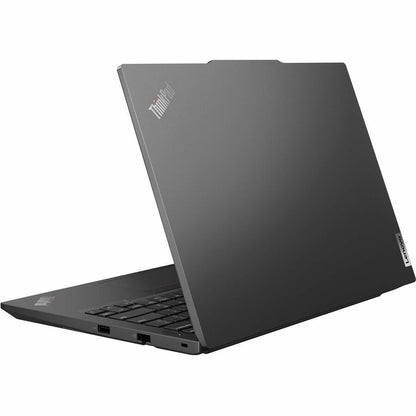 Rear Image for Lenovo ThinkPad E14 Gen 5 21JK0053US 14" Touchscreen Notebook - WUXGA - 60 Hz - Intel Core i7 13th Gen i7-1355U - 16 GB - 512 GB SSD - English Keyboard - Graphite Black