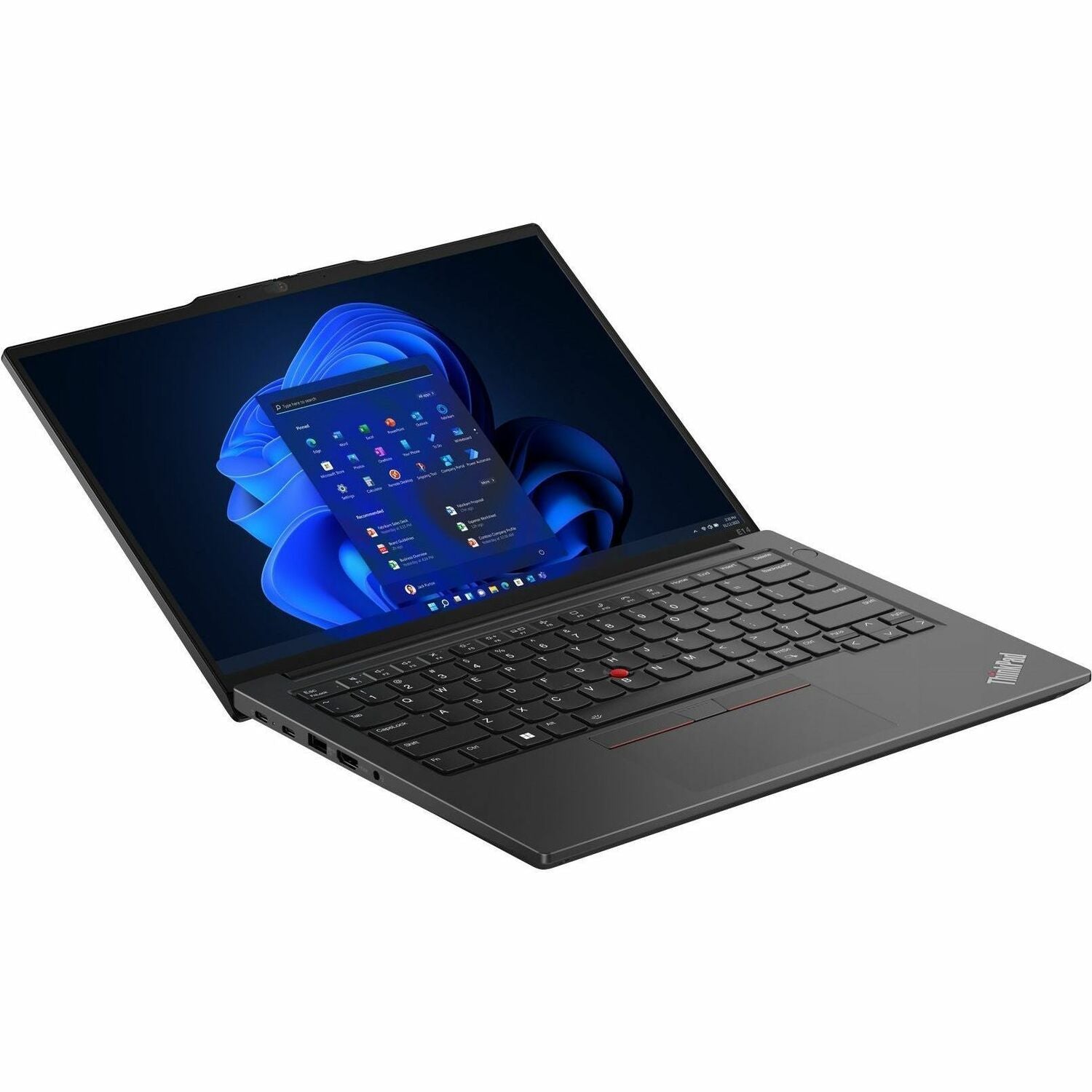Main Image for Lenovo ThinkPad E14 Gen 5 21JK0053US 14" Touchscreen Notebook - WUXGA - 60 Hz - Intel Core i7 13th Gen i7-1355U - 16 GB - 512 GB SSD - English Keyboard - Graphite Black