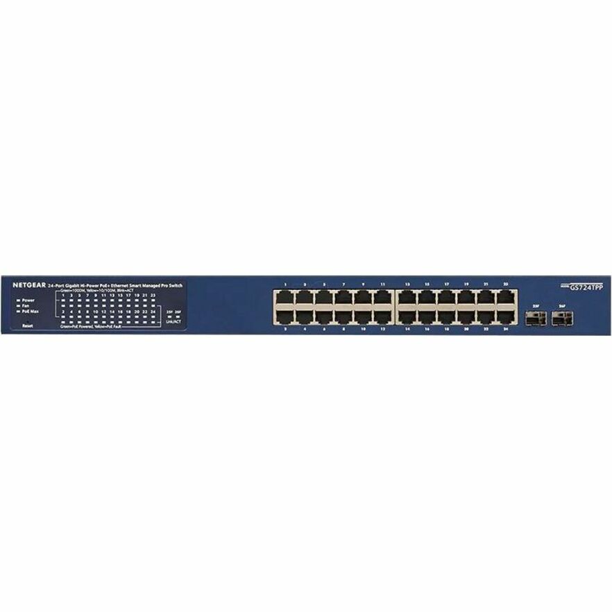 Alternate-Image1 Image for Netgear Business GS724TPP Ethernet Switch