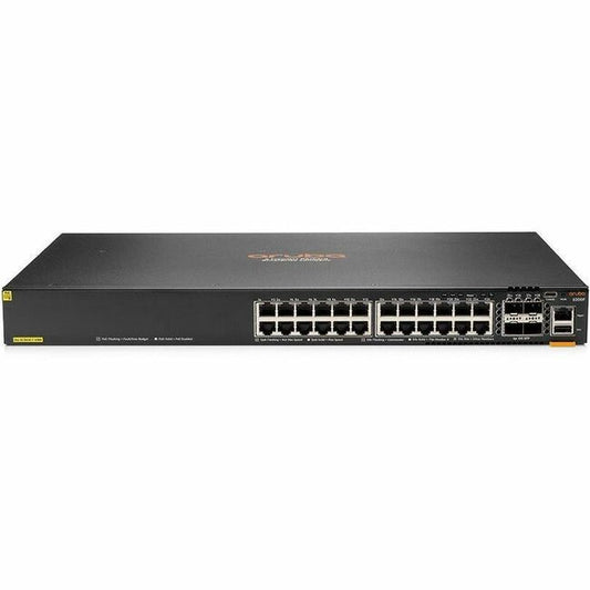 Main Image for HPE CX 6200F 24G Class 4 PoE 4SFP+ 370W Switch