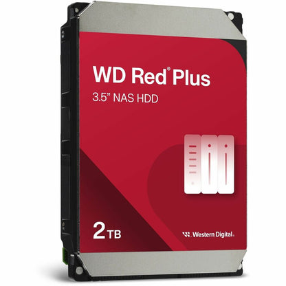 Alternate-Image2 Image for WD Red Plus WD20EFPX 2 TB Hard Drive - 3.5" Internal - SATA (SATA/600)